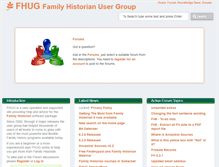 Tablet Screenshot of fhug.org.uk